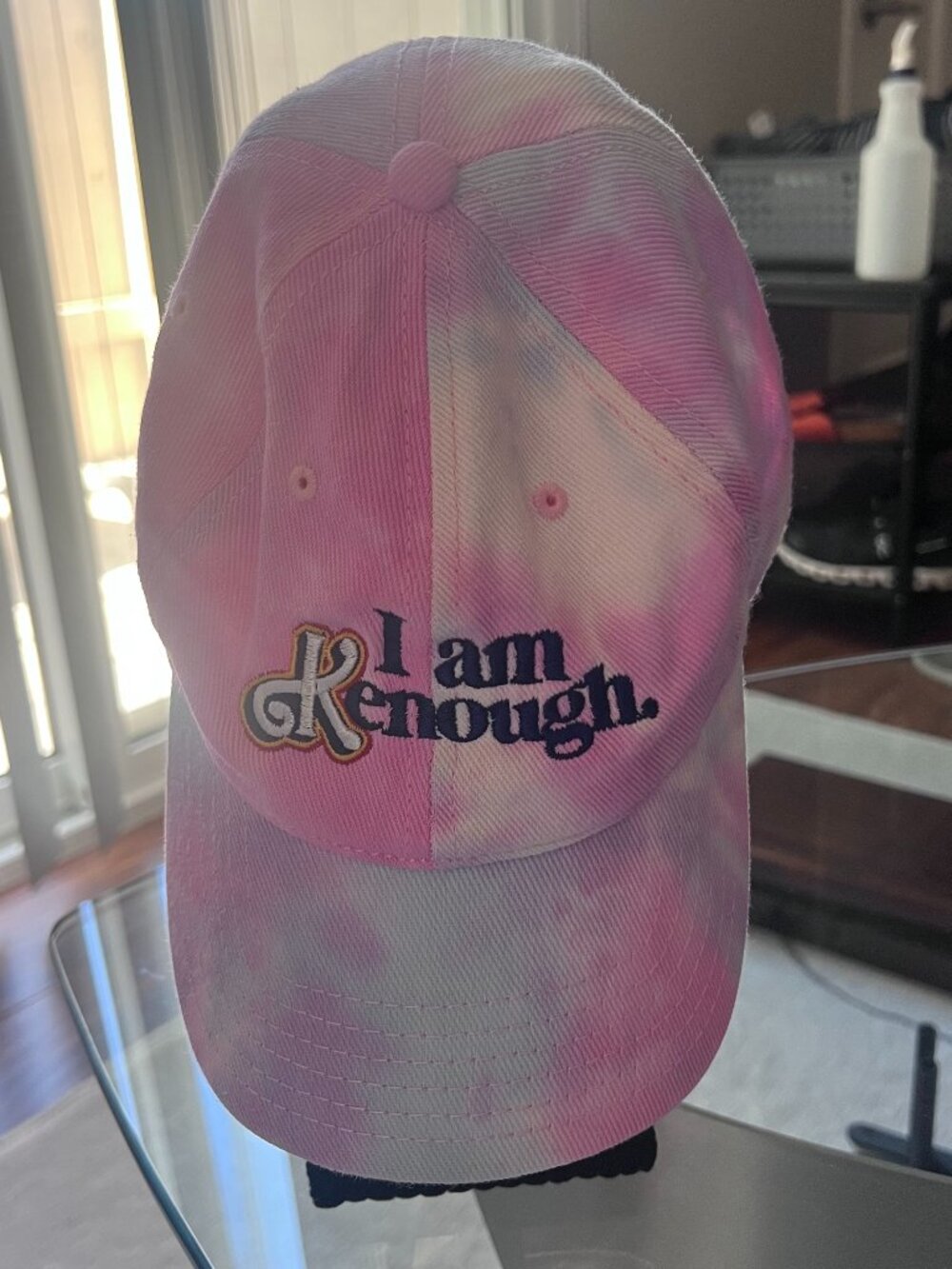 Official Barbie Movie 'I am Kenough' Tie Dye Baseball Cap